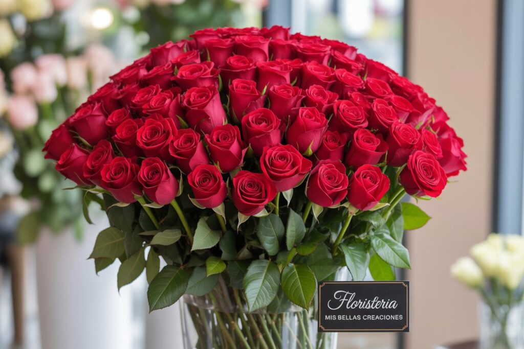Descubre nuestro Ramo de 100 Rosas